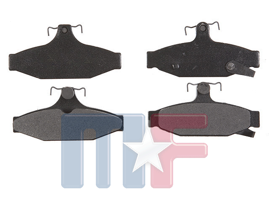 Raybestos Bremsklötze Corvette C4 84-87 hinten