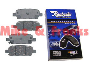 Raybestos Bremsklötze FX35/FX45 03-08 hinten
