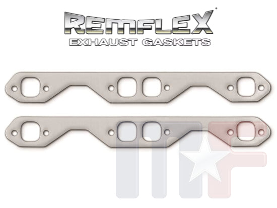 Remflex Chevy, Small Block Square Port Small Header Gasket Set