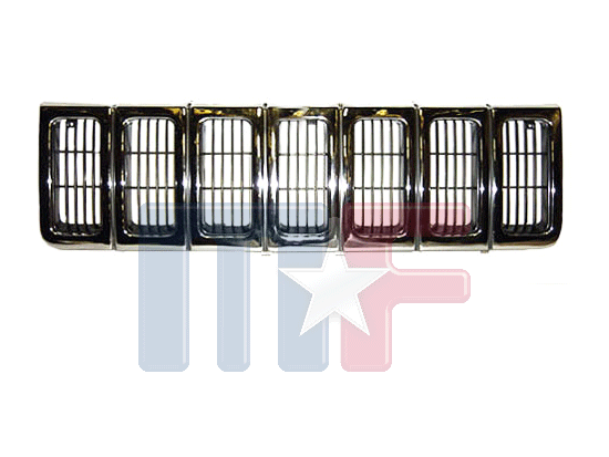 Grill Chrom/schwarz Grand Cherokee 96-98