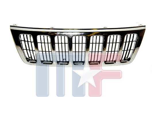 Grill Chrom/schwarz Grand Cherokee Laredo 99-03