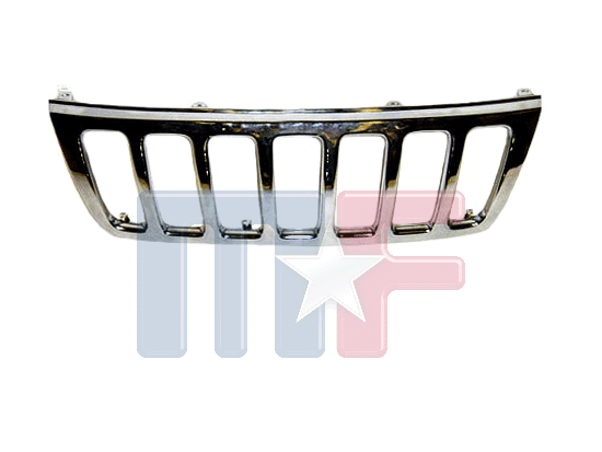 Grill-Rahmen außen Chrom Grand Cherokee Laredo 99-03