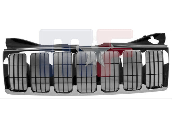 Kühlergrill oben chrom Jeep Grand Cherokee 05-07