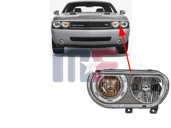 Scheinwerfer Halogen links Dodge Challenger 08-14