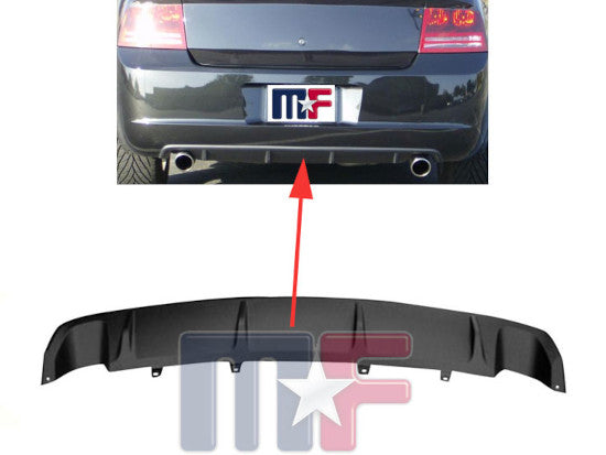 Diffusor hinten Dodge Charger SRT8 06-10