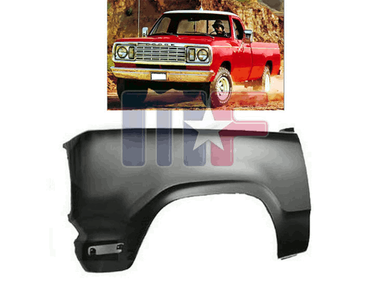 Kotflügel vorne Dodge D/W Pickup/SUV 72-80 links