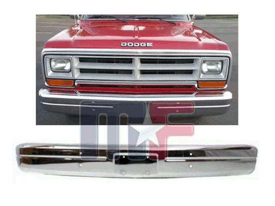 Chromstoßstange Dodge D/W/SUV 86-93 vorne