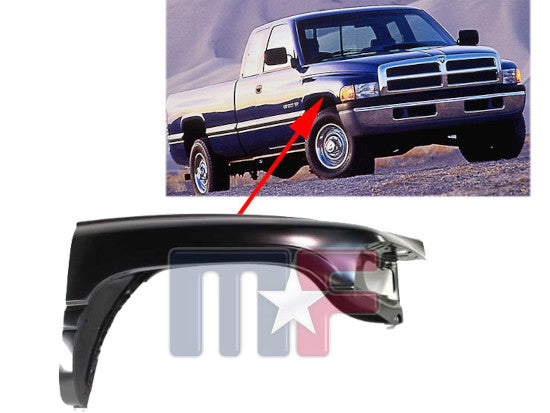 Kotflügel vorne rechts Dodge Ram P/U 94-02*