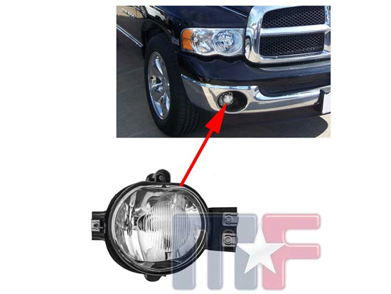 US-Nebelscheinwerfer Ram Pickup 03-08* links