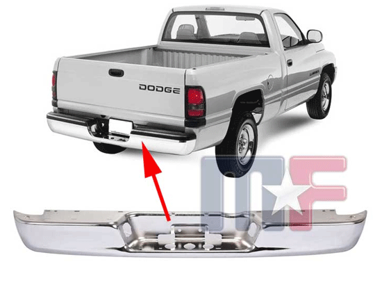 Heckstoßstange verchromt Ram Pickup 02/03-10*