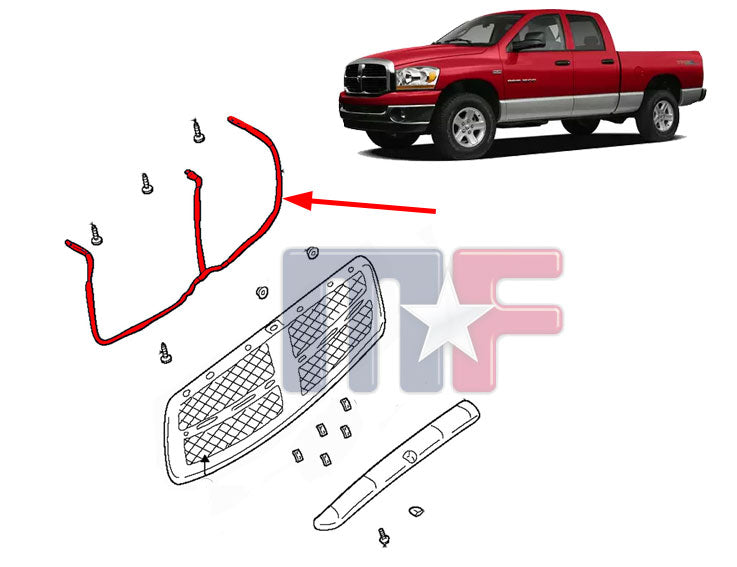 Grillrahmen Ram Pickup 06-09*