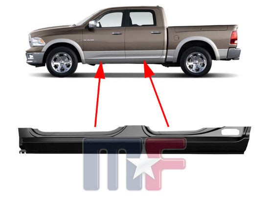Türschweller Dodge Ram Pickup Crew Cab 09-19 links