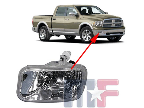 US-Nebelscheinwerfer Ram 1500 09-12 links