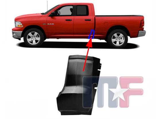 Kabinenecke Reparaturblech links Dodge Ram Quad Cab 09-21