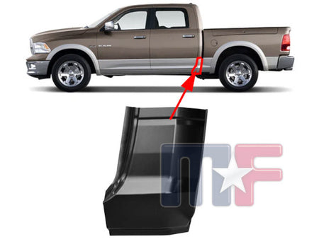 Kabinenecke Reparaturblech rechts Dodge Ram Crew Cab 09-21