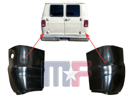 Blechecke unten hinten rechts Dodge Van Bj. 71-93