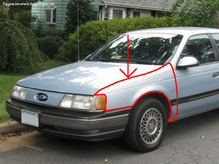 Kotflügel vorne links Ford Taurus 86-88
