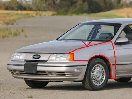 Kotflügel vorne links Ford Taurus 89-91