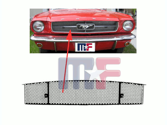 Kühlergrill Mustang 64-65