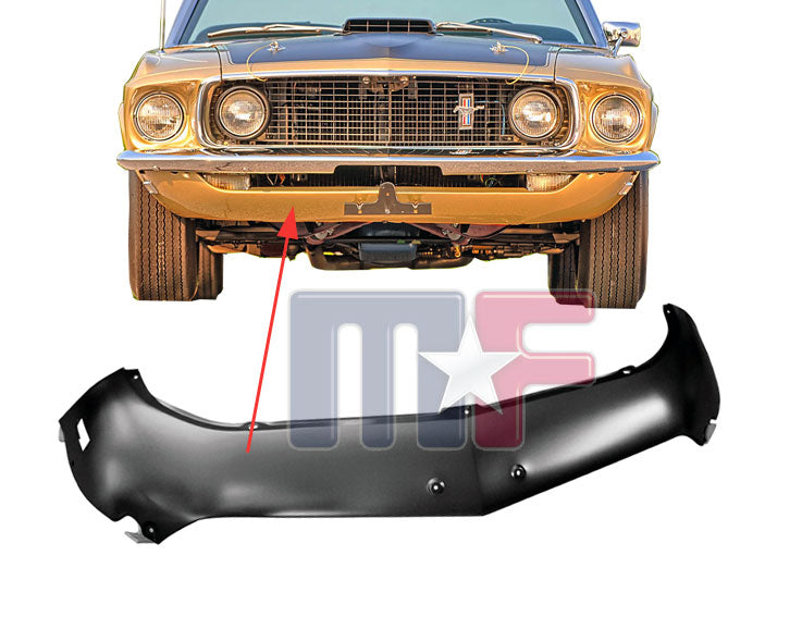 Frontblech vorne unten für  Ford Mustang Bj.1969