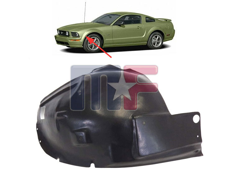 Radhausvorderteil links innen vorn Mustang Base Model 05-09