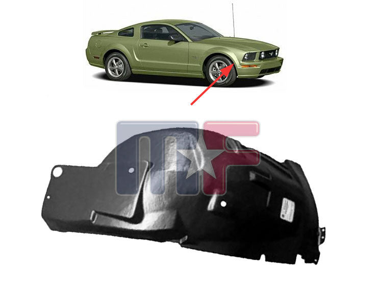 Radhausvorderteil RH innen vorn Mustang Base Model 05-09