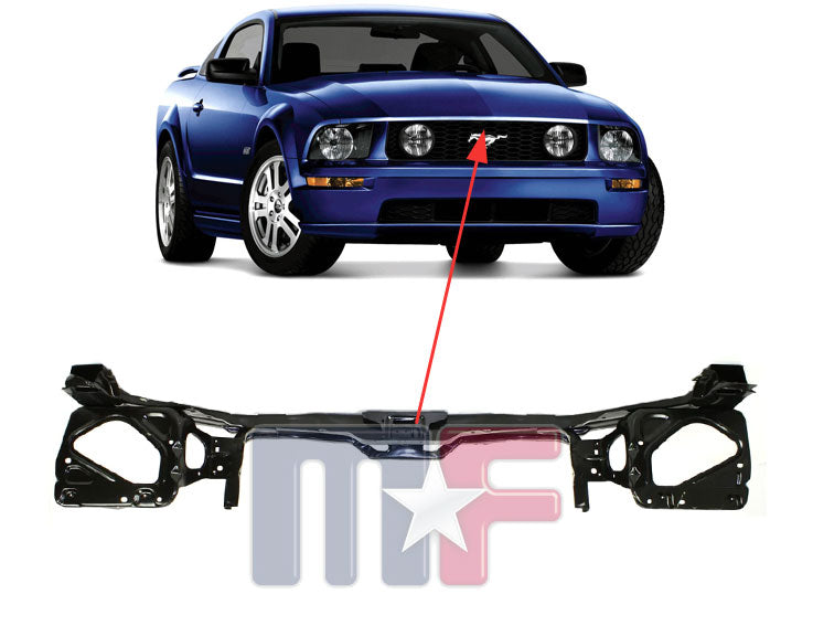 Radiator Support Mustang 05-09