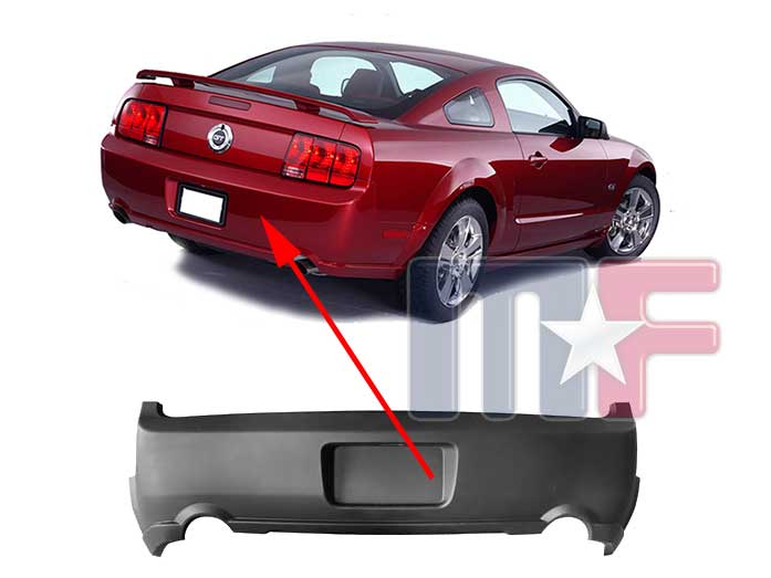 Stoßfänger hinten Mustang GT ab `05