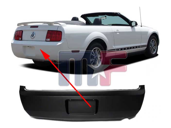 Stoßfängerverkleidung hinten Mustang Base 05-09