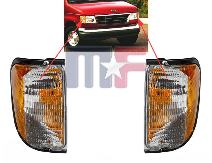 Blicklichtlampe Ford Van 92-12/2/02 links