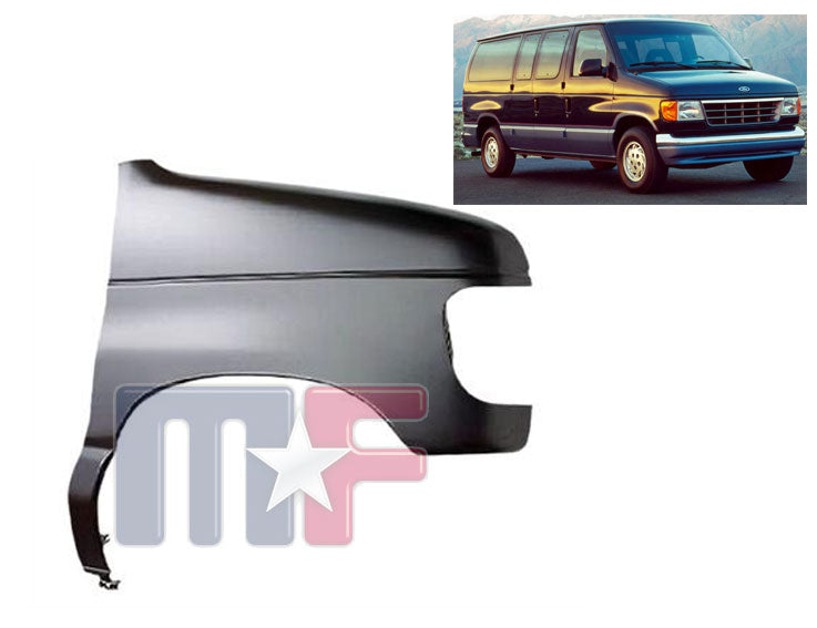 Defensa delantera derecha Econoline 92-96