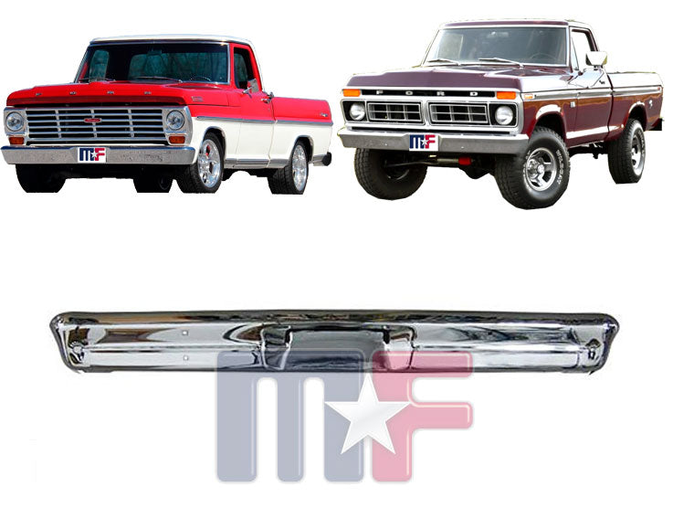 Stoßfänger vorne verchromt für Ford F-150-350 Pickup Bj.1964-77