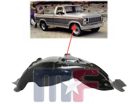 Innenkotflügel vorne rechts Ford F-150-350 & Bronco 87-98