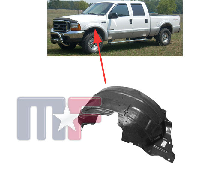 46703357 Innenkotflügel F-Super Duty 99-02/Excursion 00-02, link