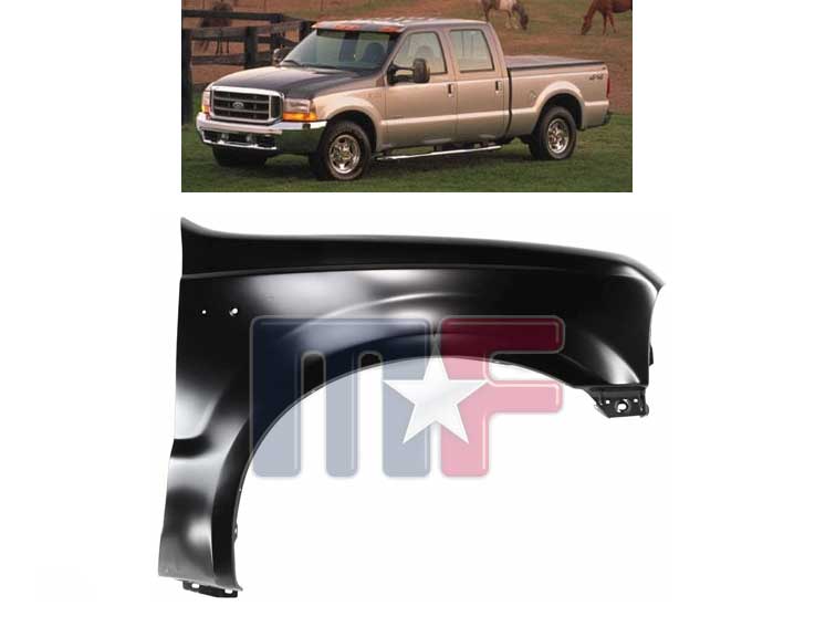 Defensa delantera derecha F-Super Duty 99-07/Excursion 00-05
