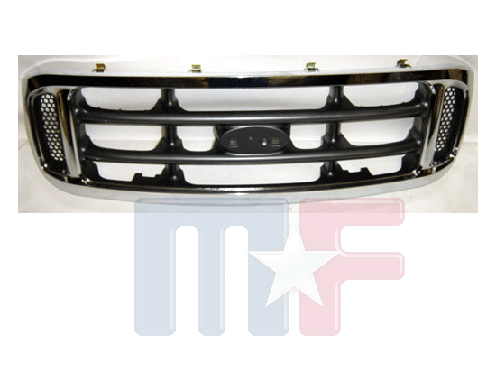 Grill Chrom/silber/schwarz Ford Super Duty Pickup 99-04