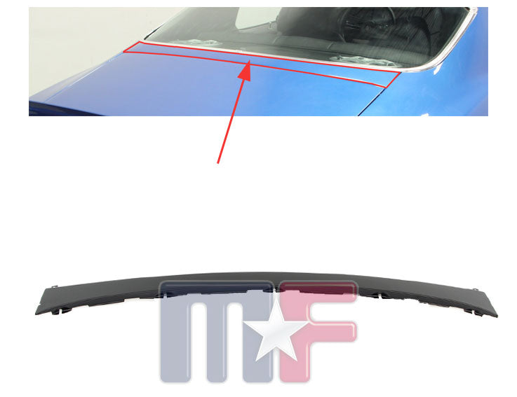 Reparaturblech  Deckblech unter der Heckscheibe für  Chevrolet Camaro & Pontiac Firebird / Trans Am Bj.70-81