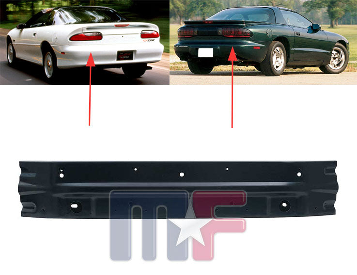 Stoßfängerträger hinten  für Chevrolet Camaro & Pontiac Firebird / Trans Am Bj.1993-2002