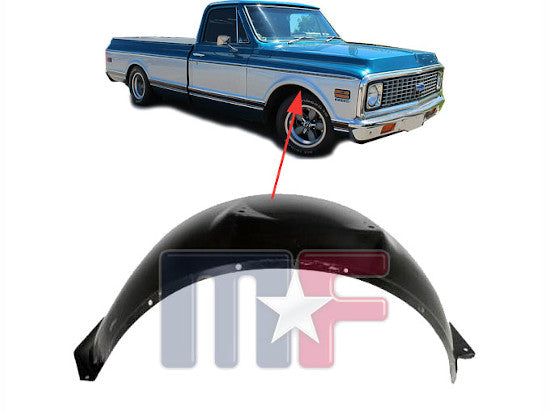 Innenkotflügel vorne rechts Chevy/GMC Trucks 67-72