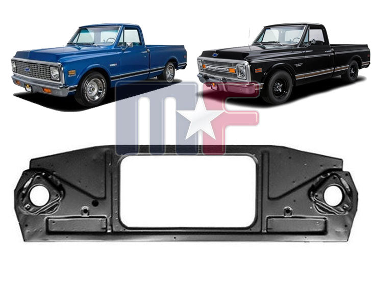 Frontblech / Kühlerblech Schloßblech für  Chevrolet/GMC Trucks Bj.1969-72