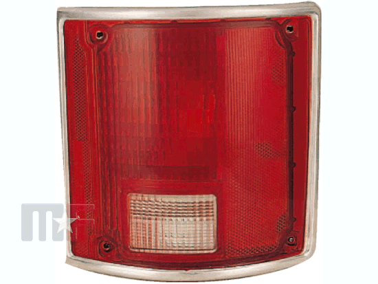 Rückleuchte mit Chrom Trim GM C/K 73-87 SUV 73-91 links