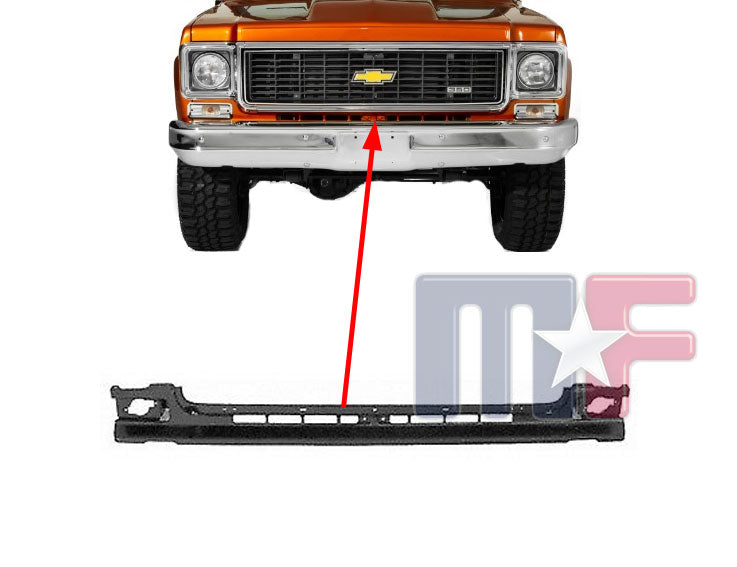 Frontblech unter dem Kühlergrill für  Chevrolet C/K 10-30 Pickup, Blazer & Suburban Bj.73-80