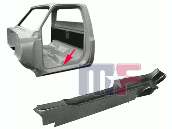 Schwellerreparaturblech C/K 73-87 & Blazer, Suburban -91 innen links