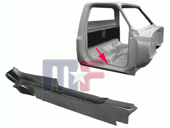 Schwellerreparaturblech C/K 73-87 & Blazer, Suburban -91 innen rechts
