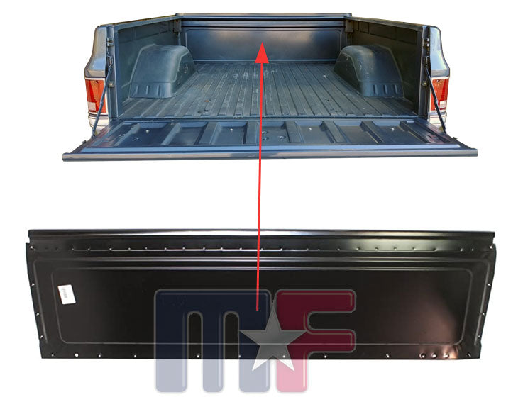 Reparaturblech Ladeflächenrückwand für  Chevrolet Trucks Bj. 73-87
