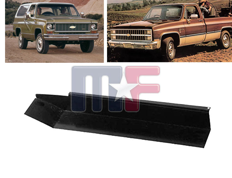 Reparaturblech Hilfsrahmen der Kabine  für Chevrolet Trucks Bj. 73-91