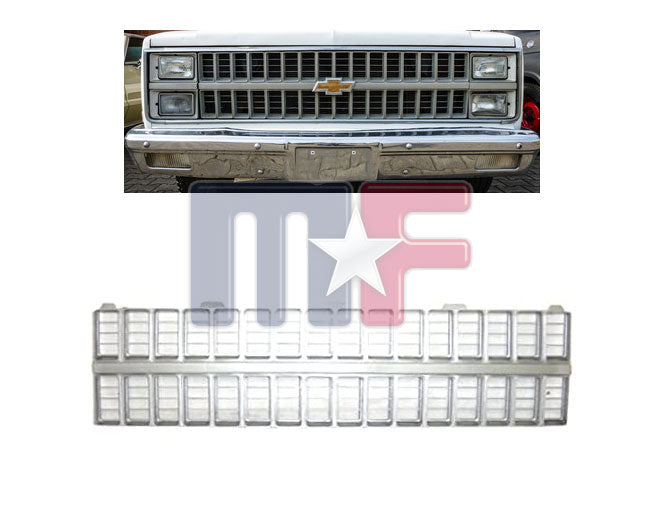 Kühlergrill in Silber für Chevrolet C/K 10-30 Pickup,  Blazer & Suburban Bj.81-82