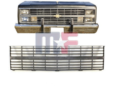 Grill Dunkelgrau Chevy C/K PU/SUV 83-84