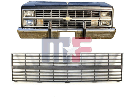 Grill Dunkelgrau Chevy C/K PU/SUV 83-84