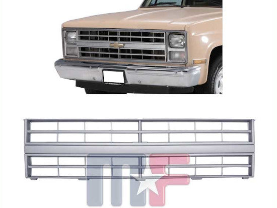 Kühlergrill Dunkelgrau Chevy C/K Pickup/Blazer/Suburban 85-88